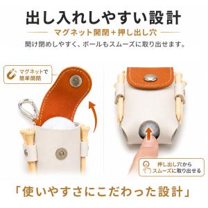 ゴルフボールケース ゴルフボールポーチ ボール...の詳細画像5