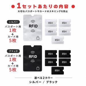 2セット分 RFIDスキミング防止セット パス...の詳細画像5