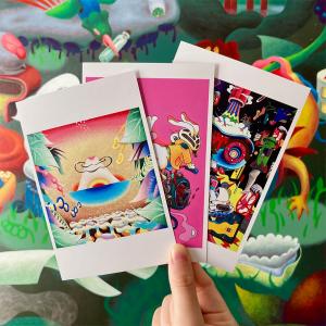 ポストカード「富士タカなすび」の詳細画像2