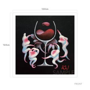 12cm角 カード「DRUNK WALTZ」