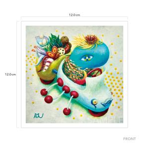 12cm角 カード「豊作びより」