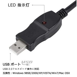 USB ギターケーブル USBリンクケーブル楽...の詳細画像3