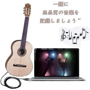 USB ギターケーブル USBリンクケーブル楽...の詳細画像5