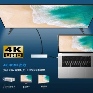 USB C ハブ Type C 8in1 HU...の詳細画像3