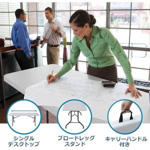 ワークテーブル 作業台 作業テーブル 折りたた...の詳細画像3