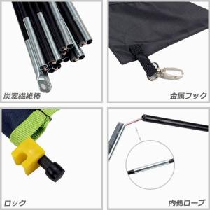爆買 バドミントンネット ポータブルネット 練...の詳細画像3