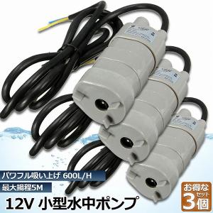 爆買 水中ポンプ12v 2個セット 海水 小型 水道水 地下水 排水ポンプ 