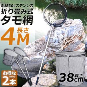 タモ網 2本セット 玉網 タモ網 ランディング...の詳細画像1
