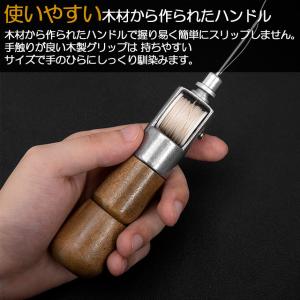 レザークラフト 針 手縫い レザークラフト用 ...の詳細画像3