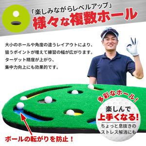ゴルフ パターマット 室内 練習用 本格グリー...の詳細画像4
