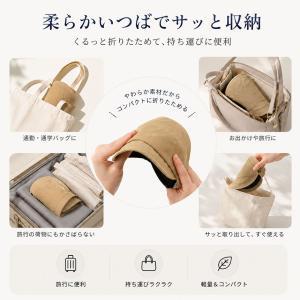 サンバイザー レディース 日よけ 帽子 UVカ...の詳細画像5