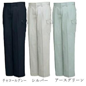 自重堂　Mr.Jic　90602　ワンタックカーゴパンツ　作業ズボン　オールシーズン対応　年間物　ポリエステル64％　綿33％　ポリウレタン３％　安い格安作業着