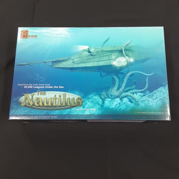 【中古美品】ペガサスホビー（1/144スケール）プラモデル / 海底2万マイル　ノーチラス号