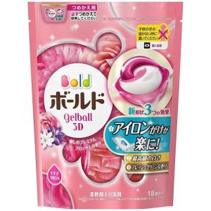 ボールド 洗濯洗剤 ジェルボール3D 癒しのプレミアムブロッサムの香り
