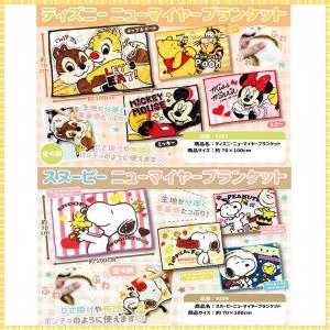 スヌーピー ディズニー クォーター毛布 ひざかけ