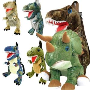 恐竜 ぬいぐるみリュック きょうりゅう ダイカットリュック