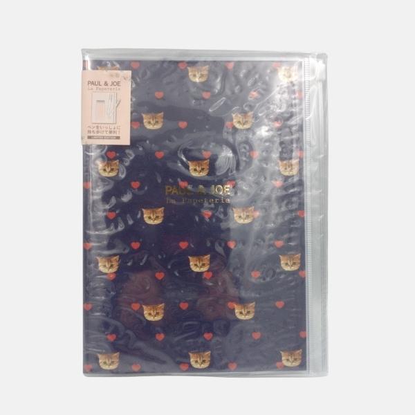 PILOT PAUL&amp;JOE La Papeterie限定カバー付きA5ノート ヌネットハート