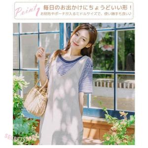 かごバッグ レディース バッグ 浴衣 巾着付き...の詳細画像5
