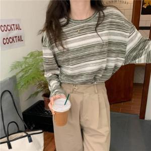 カットソー レディース ス Tシャツ ボーダー...の詳細画像2
