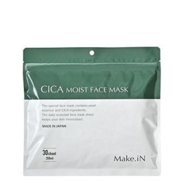 CICA MOIST FACE MASK シカ モイストフェイスマスク 30枚入り Make.iN ...
