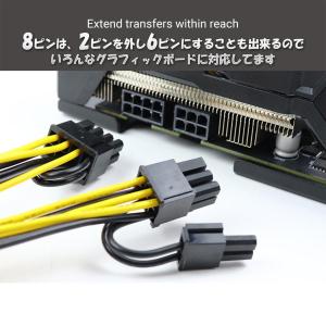 【GPU電源分岐ケーブル】新品 PCI-E 電...の詳細画像4