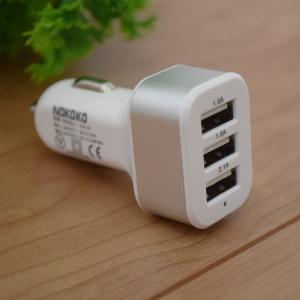 シルバー USB 3ポート シガー ソケット ...の詳細画像5