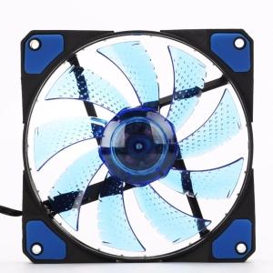 【ブルー】33個のLED内蔵 ケースファン 静...の詳細画像2