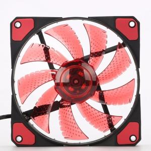 【ブルー】33個のLED内蔵 ケースファン 静...の詳細画像4