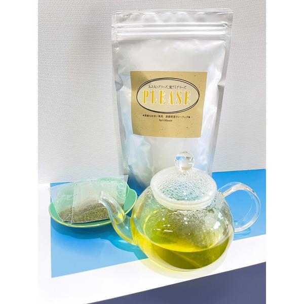 高級煎茶ティーバッグ　プリーズ　５ｇ×３０Ｐ　手軽に　簡単　美味しい　急須用