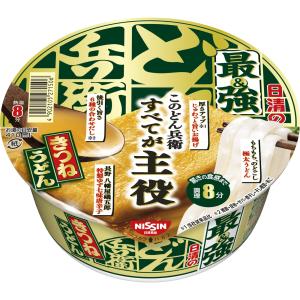 日清食品 日清の最強どん兵衛 きつねうどん カップ麺 9...