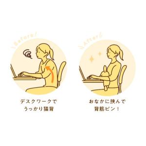 ふんばるず 猫背 解消 矯正 姿勢サポート ぬ...の詳細画像4