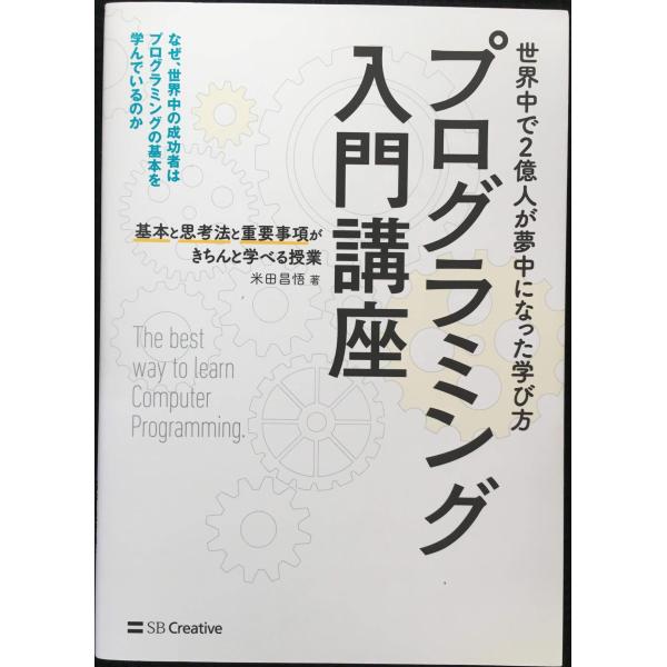 プログラミング入門講座??基本と思考法と重要事項がきちんと学べる授業