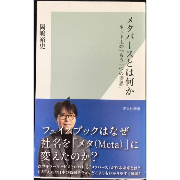 メタバースとは何か ネット上の「もう一つの世界」 (光文社新書 1179)