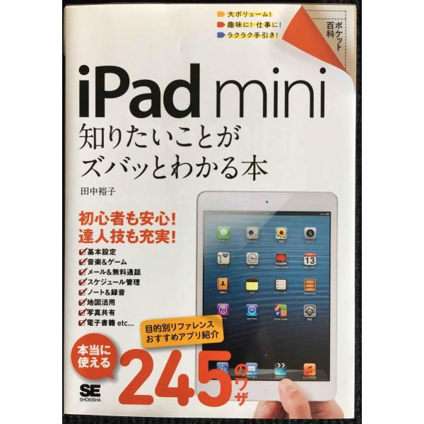iPad mini知りたいことがズバッとわかる本