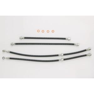 JB64ジムニー専用「RUNMAX メッシュロングブレーキホース」2〜3