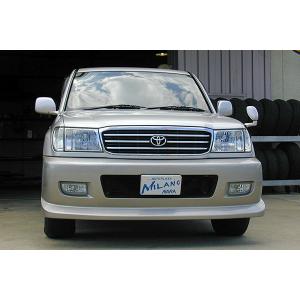 ランドクルーザー 100系 フロントエアロバンパースポイラー ランクル