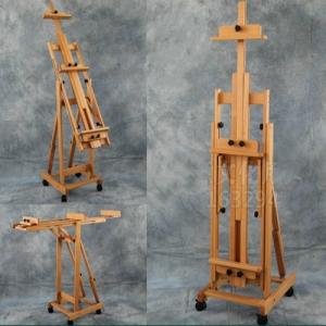 多目的 ブナ 木製 カラー 絵画 イーゼル 折りたたみ スケッチ