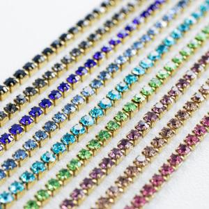 【1.5mm】カラークリスタル連爪 (10cm...の詳細画像2