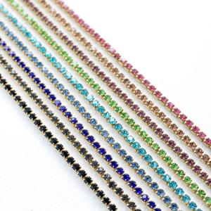 【1.5mm】カラークリスタル連爪 (10cm...の詳細画像1