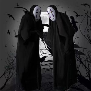 ハロウィン カオナシ男 衣装 3点セット クリ...の詳細画像3