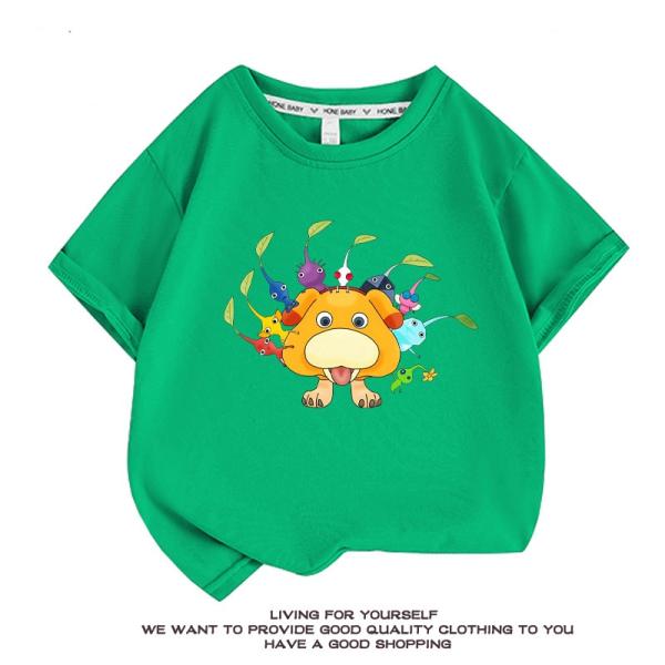 【おまけ付き】ピクミン Pikmin  ピクミン 子供服 半袖Tシャツ  通気性 肌着 柔らかい 1...