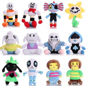 アンダーテール グッズ sans undertale ぬいぐるみ サンズ パピルス キャラ フリスク おもちゃドール 誕生日　プレゼント 新年 ギフト かわいい｜mireiku