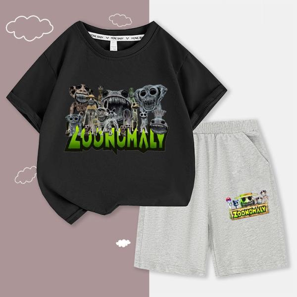 Zoonomaly Plush ズーノマリー  子供服 上下セット 半袖 Tシャツ 半ズボン パンツ...