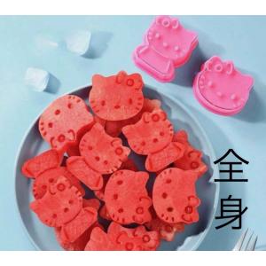 スケーター クッキー型 立体 ハローキティ おやつタイム プラスチック