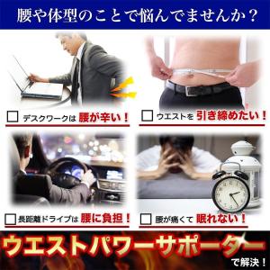 腰痛 サポーター ベルト コルセット 腰用 ウ...の詳細画像4