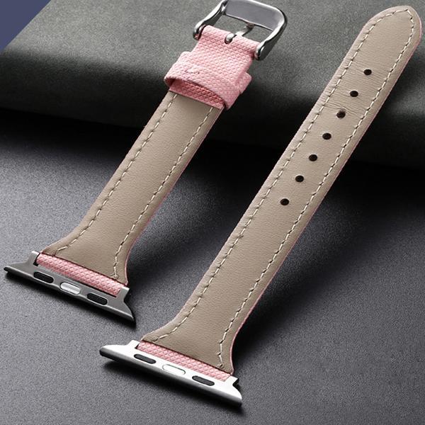 即納 アップルウォッチベルト 時計バンド レザー 本革 革 ベルト バンド軽量 防水 交換用バンド ...