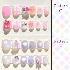 即納 子供用 ネイルチップ ネイルシール つけ...の詳細画像5