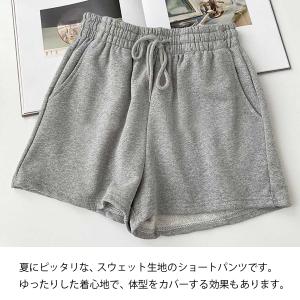 即納 ポケット付き スウェット ショートパンツ...の詳細画像4