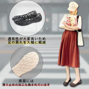 10%off レディース ラバーサンダル ビー...の詳細画像3