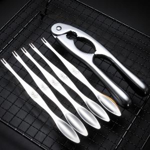 貝印 Kai Kitchen かにスプーン DH-8200 ｜ カニ 蟹専用 食洗機対応